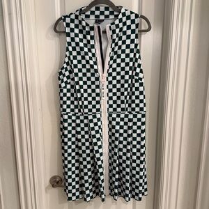 Fore All checkered golf dress